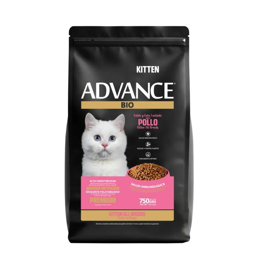 ADVANCE BIO GATITO PREMIUM 34% ALL BREEDS X 7.5 KG KITTEN
