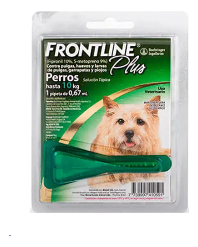 FRONTLINE PLUS 0-10 KG.