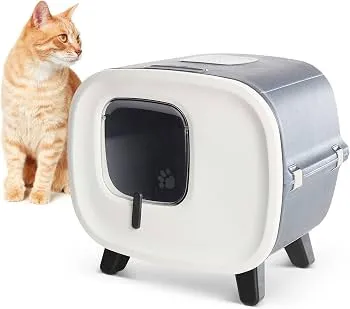Retro Litter Box White