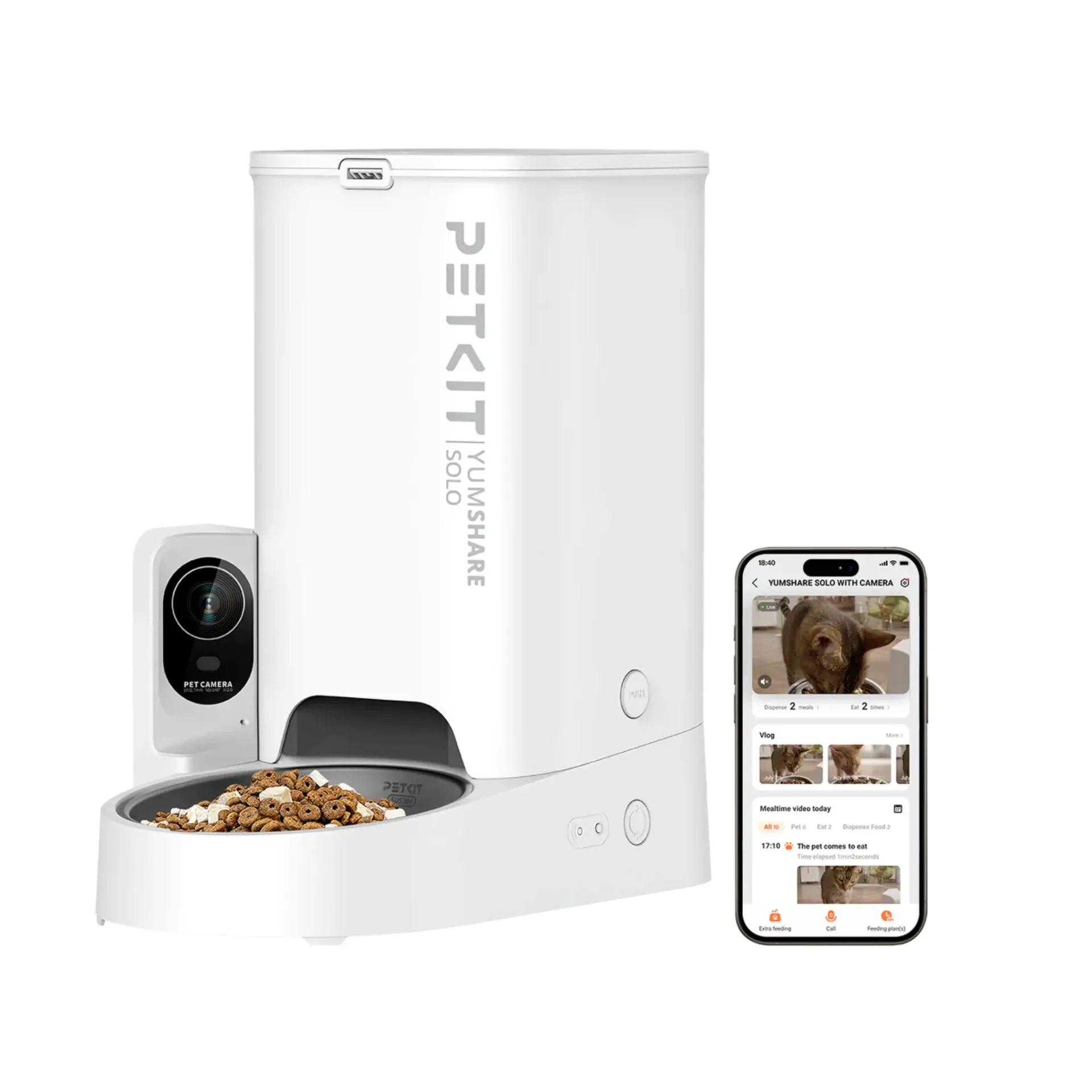YUMSHARE Solo with Camera - Litera automática con cámara